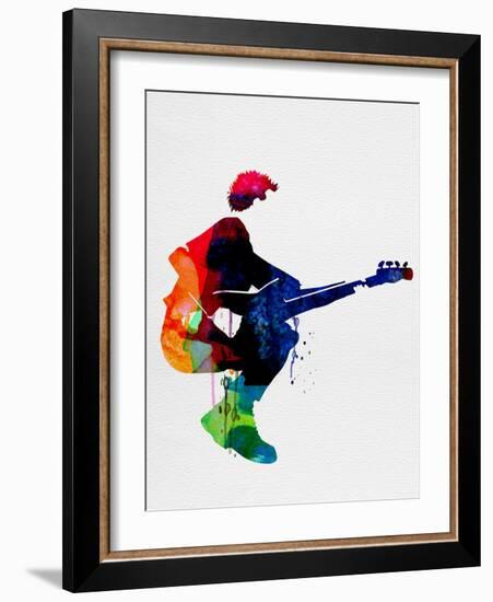 The Police Watercolor-Lora Feldman-Framed Art Print