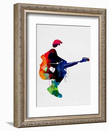 The Police Watercolor-Lora Feldman-Framed Art Print