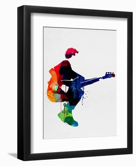 The Police Watercolor-Lora Feldman-Framed Premium Giclee Print