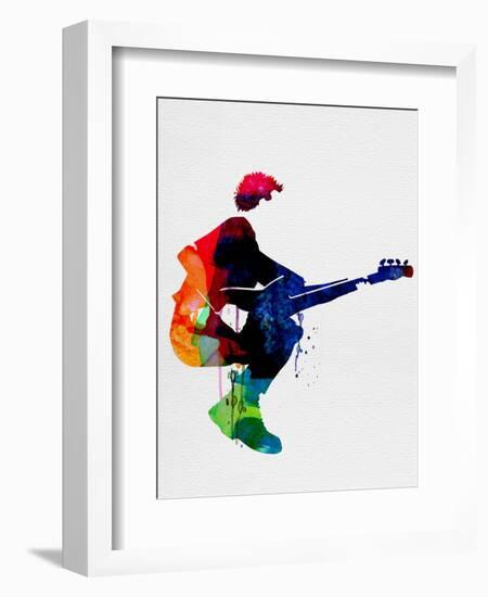 The Police Watercolor-Lora Feldman-Framed Premium Giclee Print