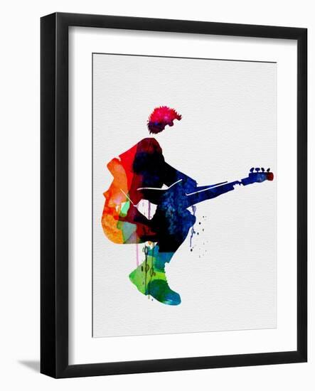 The Police Watercolor-Lora Feldman-Framed Art Print