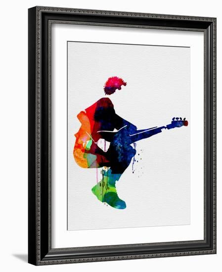 The Police Watercolor-Lora Feldman-Framed Art Print