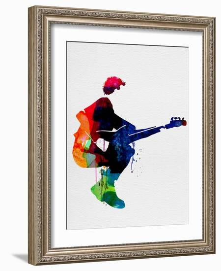 The Police Watercolor-Lora Feldman-Framed Art Print