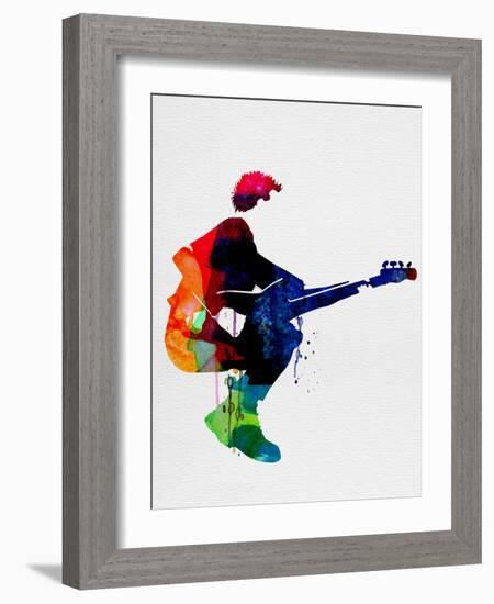 The Police Watercolor-Lora Feldman-Framed Art Print