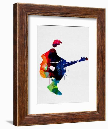 The Police Watercolor-Lora Feldman-Framed Art Print