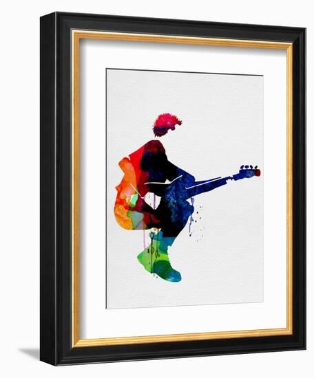 The Police Watercolor-Lora Feldman-Framed Art Print