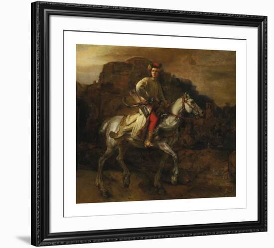 The Polish Rider c.1655-Rembrandt-Framed Premium Giclee Print