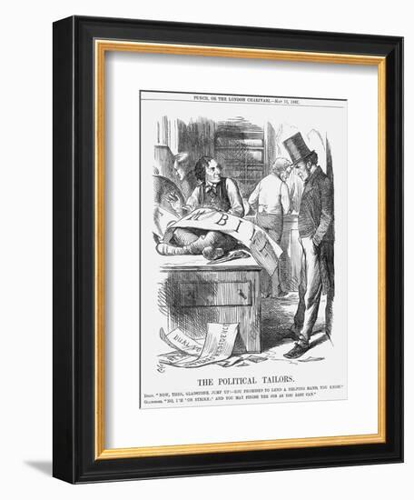 The Political Tailors, 1867-John Tenniel-Framed Giclee Print