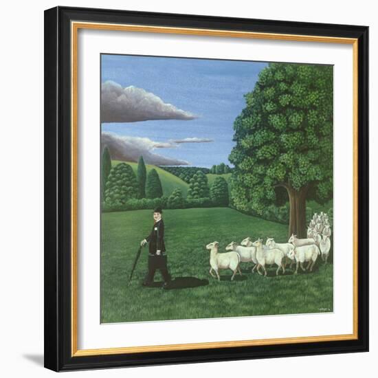 The Politician, 1979-Liz Wright-Framed Giclee Print