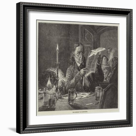 The Politician-null-Framed Giclee Print