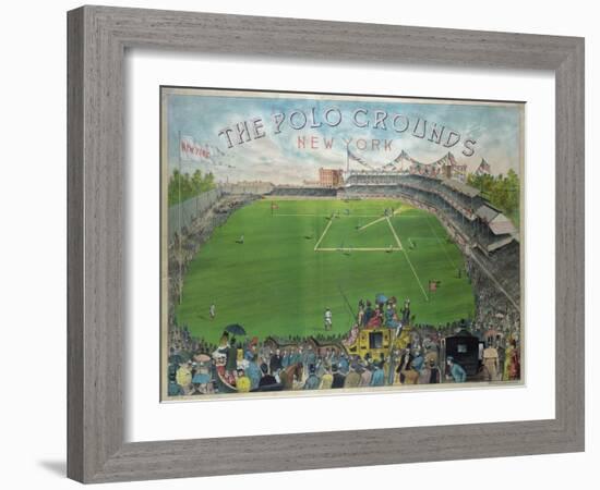 The Polo Ground New York-null-Framed Giclee Print