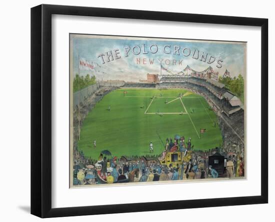 The Polo Ground New York-null-Framed Giclee Print