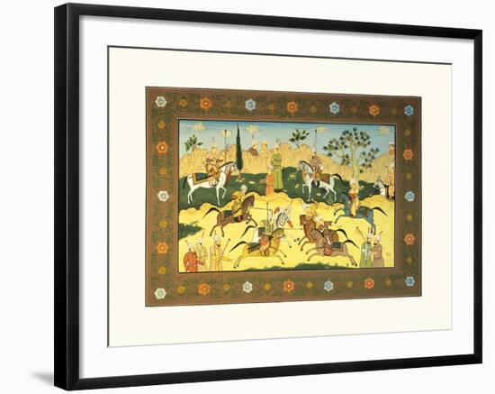 The Polo Match II-null-Framed Premium Giclee Print