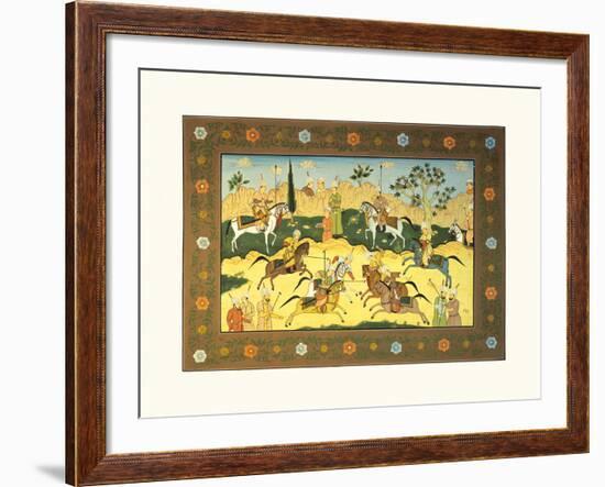 The Polo Match II-null-Framed Premium Giclee Print