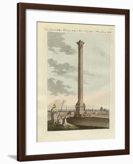 The Pompeian Column-null-Framed Giclee Print