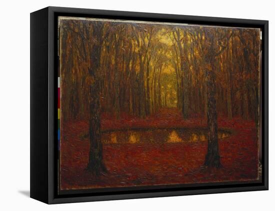 The Pond at Versailles in Autumn, 1916-Henri Eugene Augustin Le Sidaner-Framed Premier Image Canvas