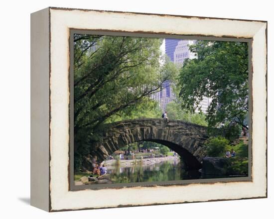 The Pond, Central Park, New York, USA-I Vanderharst-Framed Premier Image Canvas