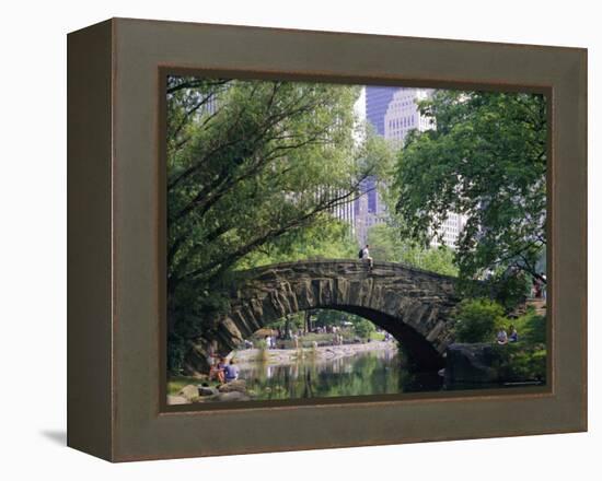The Pond, Central Park, New York, USA-I Vanderharst-Framed Premier Image Canvas