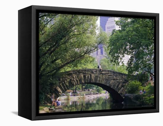 The Pond, Central Park, New York, USA-I Vanderharst-Framed Premier Image Canvas