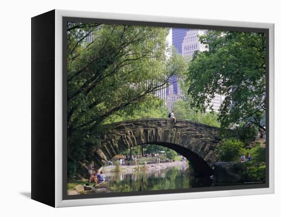 The Pond, Central Park, New York, USA-I Vanderharst-Framed Premier Image Canvas