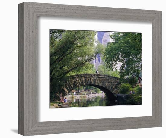 The Pond, Central Park, New York, USA-I Vanderharst-Framed Photographic Print