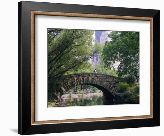 The Pond, Central Park, New York, USA-I Vanderharst-Framed Photographic Print