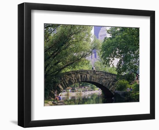 The Pond, Central Park, New York, USA-I Vanderharst-Framed Photographic Print