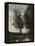 The Pond, Cowherd-Jean-Baptiste-Camille Corot-Framed Premier Image Canvas