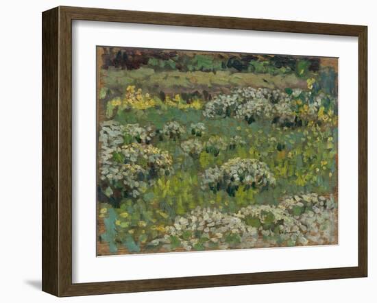 The Pond Garden, Hampton Court-Henri Eugene Augustin Le Sidaner-Framed Giclee Print