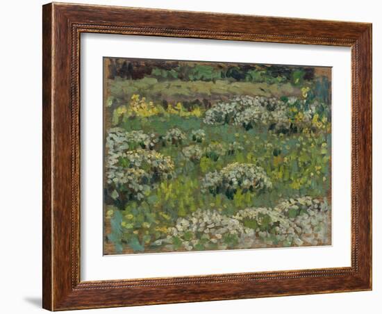 The Pond Garden, Hampton Court-Henri Eugene Augustin Le Sidaner-Framed Giclee Print