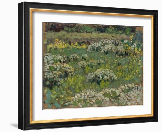 The Pond Garden, Hampton Court-Henri Eugene Augustin Le Sidaner-Framed Giclee Print