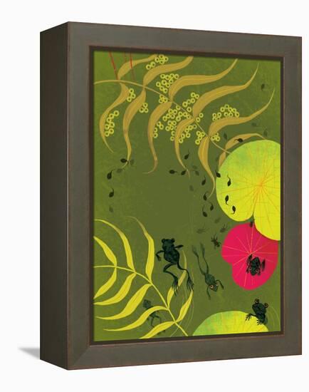 The Pond - Humpty Dumpty-Elisa Chavarri-Framed Premier Image Canvas