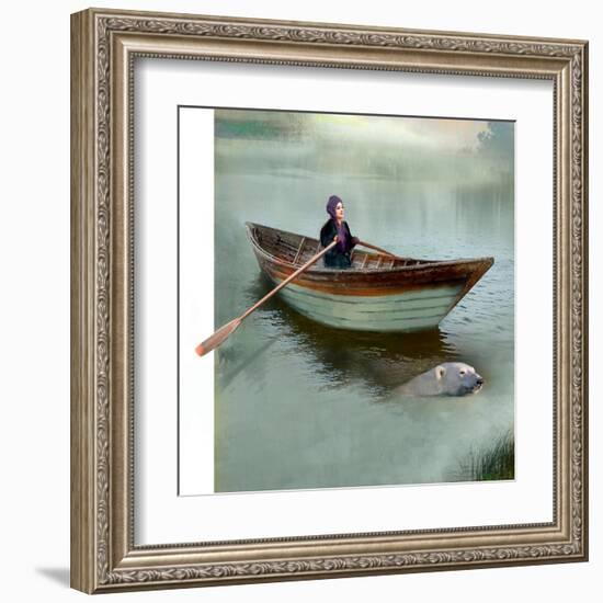 The Pond-Nancy Tillman-Framed Art Print