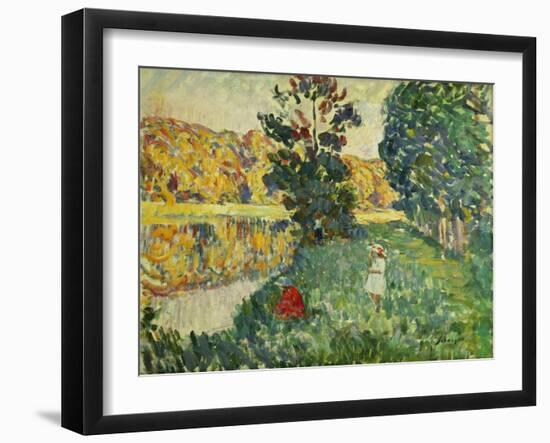 The Ponds of St. Peter; Les Etangs De St. Pierre-Henri Lebasque-Framed Giclee Print