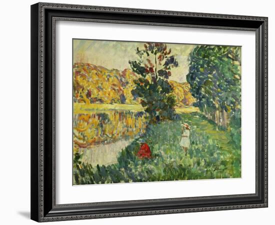 The Ponds of St. Peter; Les Etangs De St. Pierre-Henri Lebasque-Framed Giclee Print