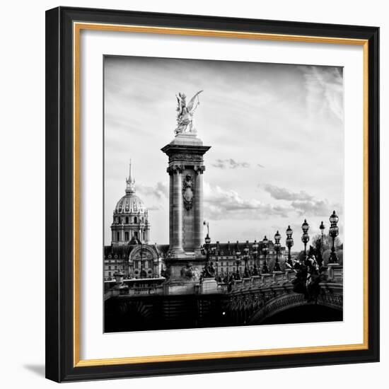 The Pont Alexandre III and the Invalides Building - Paris - Ile de France - France - Europe-Philippe Hugonnard-Framed Photographic Print