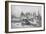 The Pont Aux Meuniers and Part of the Palais Du Roi De La Cite in 1556, 1915-null-Framed Giclee Print