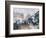 The Pont De L'Europe, Gare Saint-Lazare, 1877-Claude Monet-Framed Giclee Print