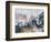 The Pont De L'Europe, Gare Saint-Lazare, 1877-Claude Monet-Framed Giclee Print