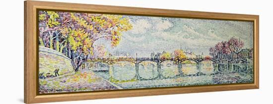 The Pont des Arts, 1928-Paul Signac-Framed Premier Image Canvas