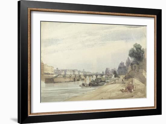 The Pont Des Arts, Paris-Thomas Shotter Boys-Framed Giclee Print