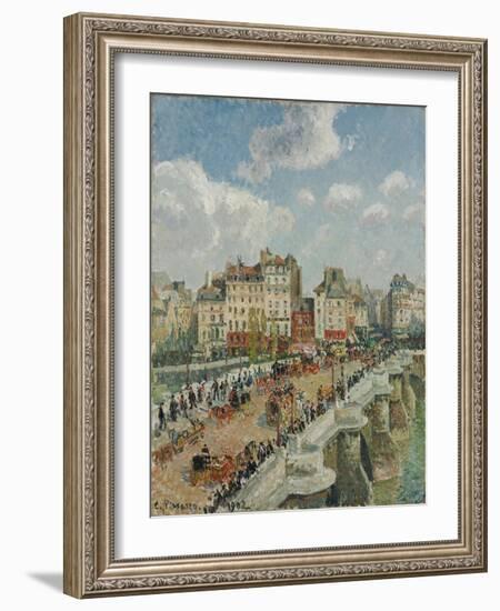 The Pont-Neuf, 1902-Camille Pissarro-Framed Giclee Print