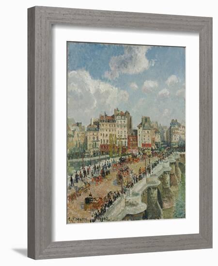 The Pont-Neuf, 1902-Camille Pissarro-Framed Giclee Print