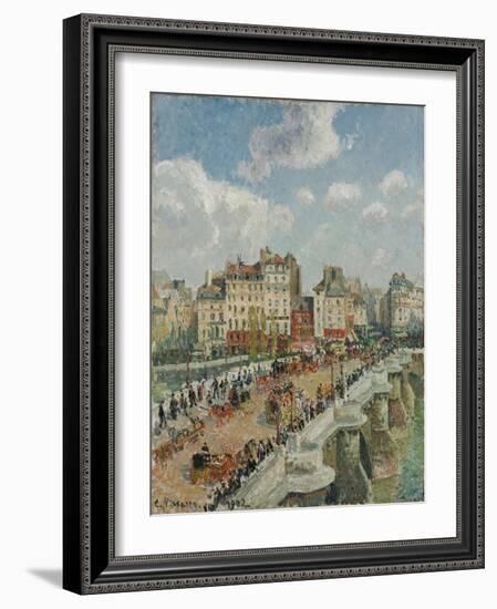 The Pont-Neuf, 1902-Camille Pissarro-Framed Giclee Print