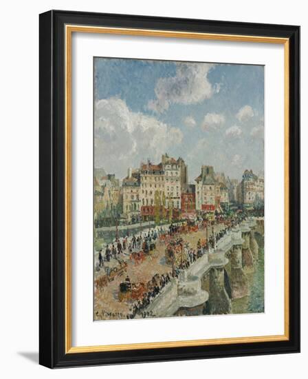 The Pont-Neuf, 1902-Camille Pissarro-Framed Giclee Print