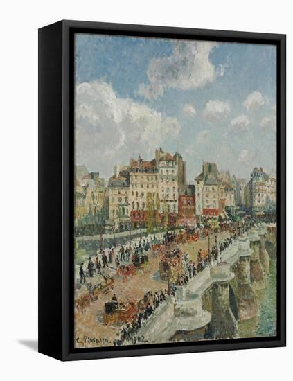 The Pont-Neuf, 1902-Camille Pissarro-Framed Premier Image Canvas