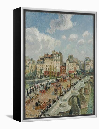 The Pont-Neuf, 1902-Camille Pissarro-Framed Premier Image Canvas