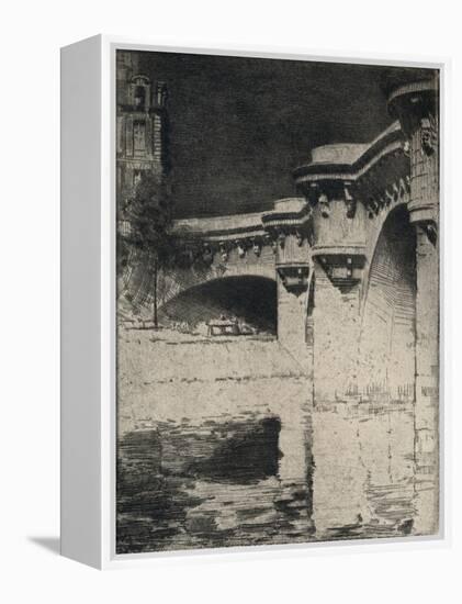 The Pont Neuf, 1915-Roi Partridge-Framed Premier Image Canvas