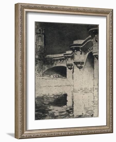 The Pont Neuf, 1915-Roi Partridge-Framed Giclee Print