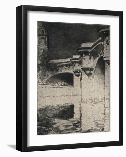 The Pont Neuf, 1915-Roi Partridge-Framed Giclee Print